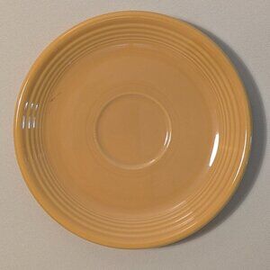 Vintage Fiesta Yellow Saucer, Homer Laughlin 1936-1959